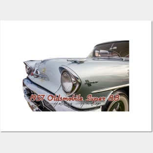 1957 Oldsmobile Super 88 Holiday Hardtop Posters and Art